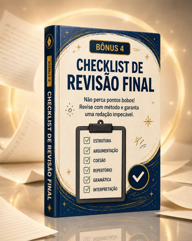 Capa do bônus: Checklist de Revisão Final